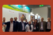 Foto di gruppo delle imprese della provincia di Pisa partecipanti a Tuttofood Milano 2021